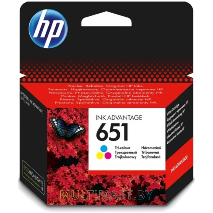 Картридж HP 651 Tri-color (C2P11AE)
